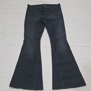Junior Stylish Dark Blue Flare Jeans